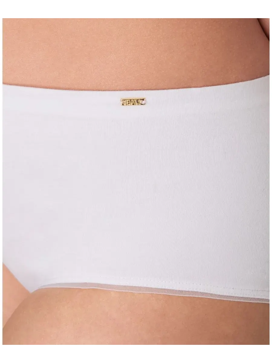 Женское хлопковое нижнее белье Lux Cotton Essentials Hipster Underwear DFLEHP Bali — изображение 4 из 5, белый