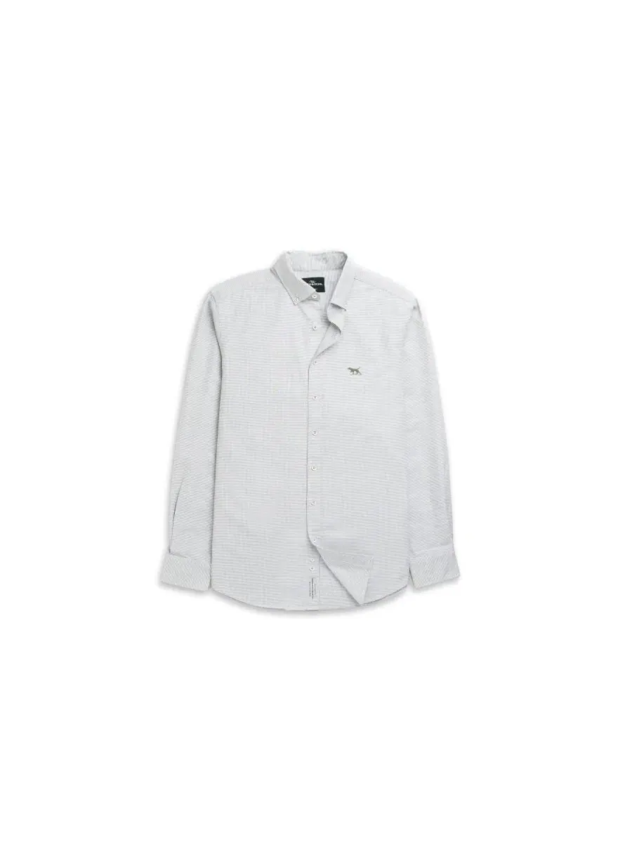 Мужская хлопковая рубашка Gunn Oxford Crossing Sport Fit Rodd & Gunn — изображение 3 из 6, зеленый