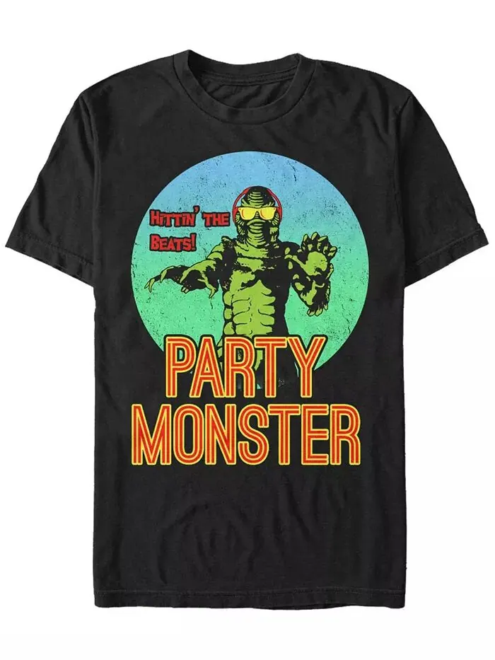 Мужская футболка с коротким рукавом Universal Monsters Creature From the Black Lagoon Party Monster — изображение 1 из 1