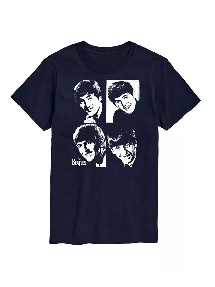 Hybrid Apparel Футболка с короткими рукавами The Beatles Group AIRWAVES — изображение 1 из 3, синий