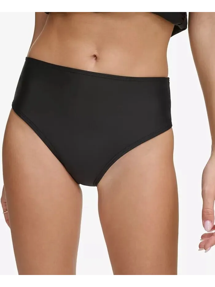 Женские классические плавки бикини со средней посадкой DKNY — изображение 1 из 3, черный