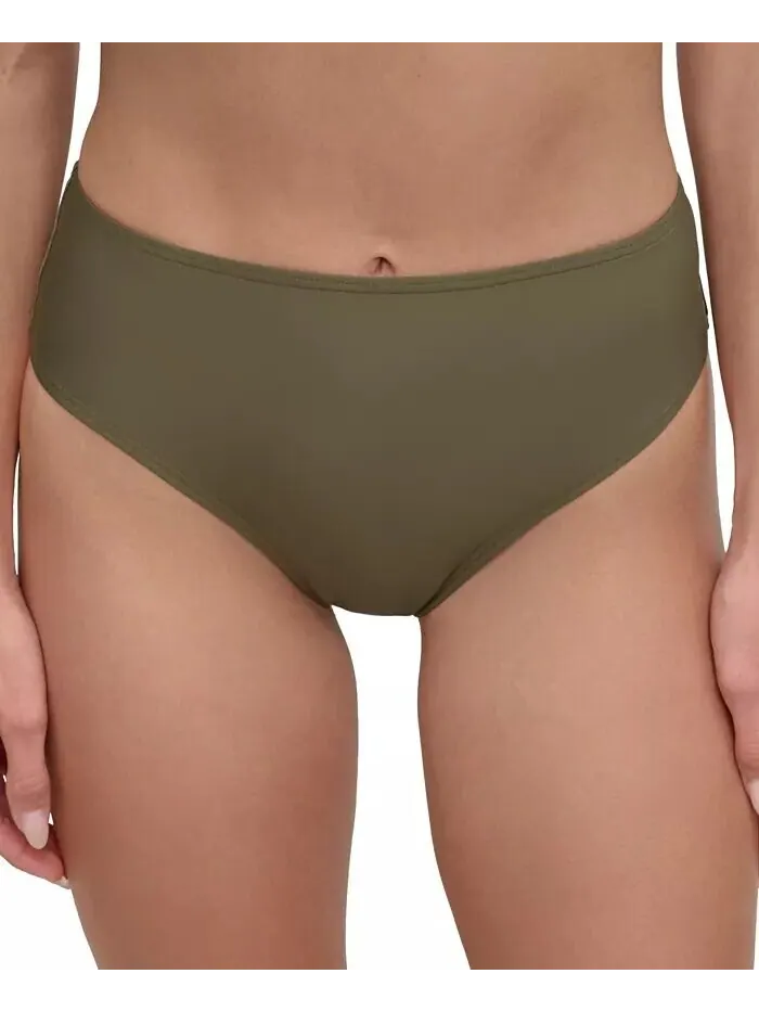 Женские классические плавки бикини со средней посадкой DKNY — изображение 1 из 3, мох