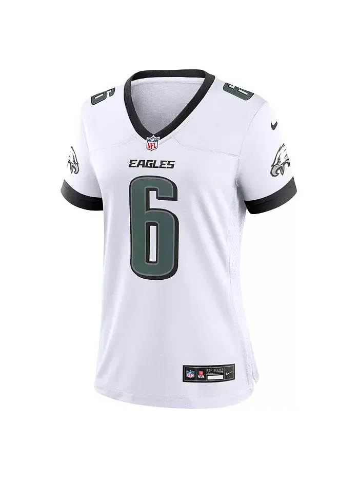 Мужская игровая футболка DeVonta Smith Philadelphia Eagles Nike — изображение 4 из 5, зеленый
