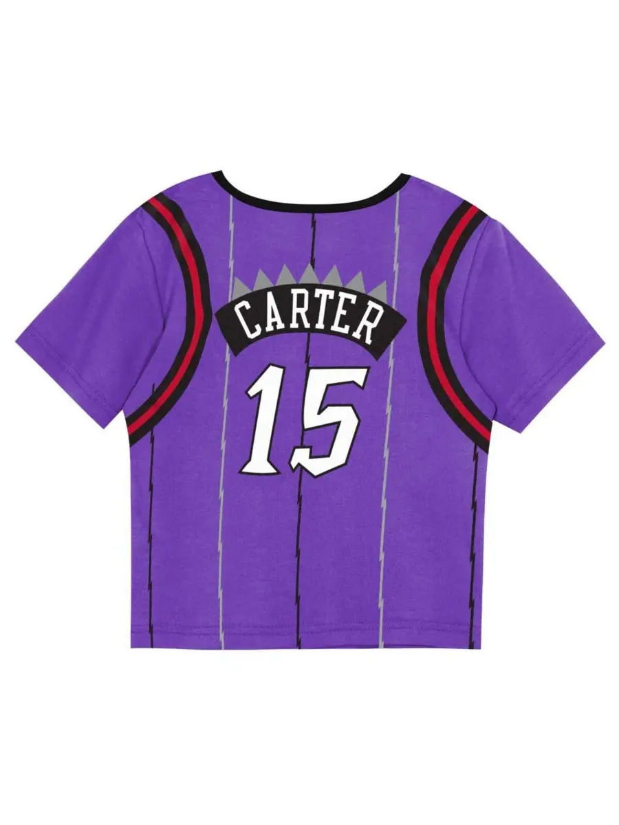 Комплект из футболки и шорт с принтом Vince Carter Mitchell & Ness — изображение 3 из 5, фиолетовый
