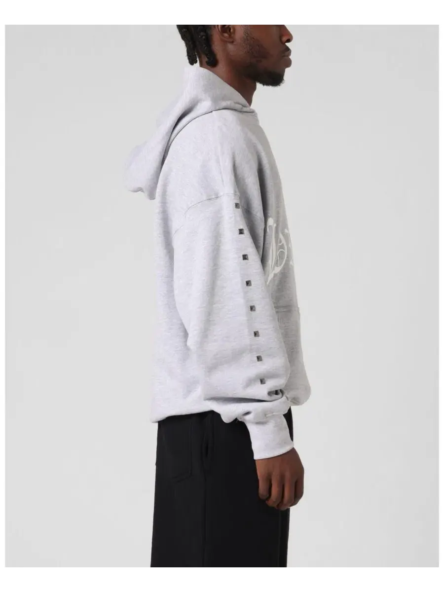 Худи с капюшоном, свободный крой, с принтом Loiter — изображение 2 из 6, нет цвета