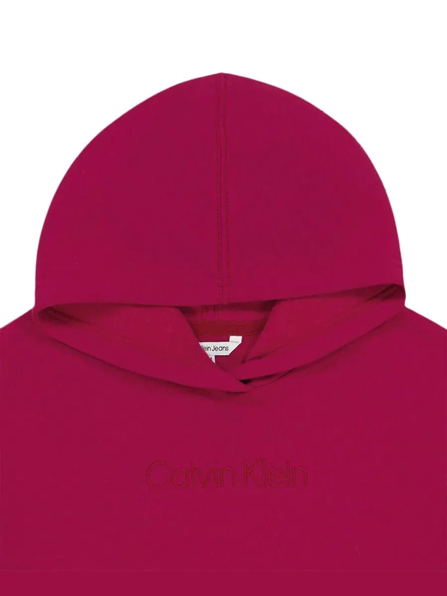 Худи с капюшоном Calvin Klein — изображение 3 из 5, красный