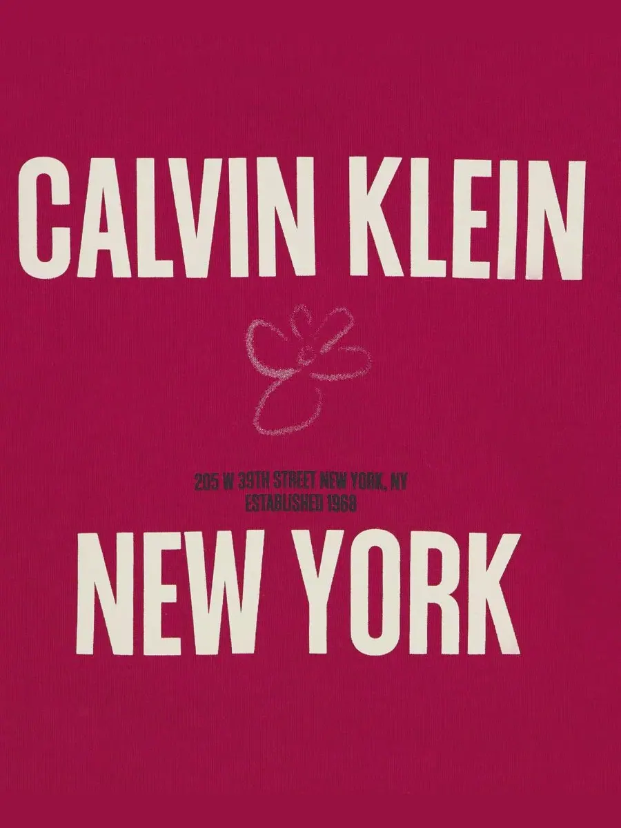 Худи с капюшоном Calvin Klein — изображение 5 из 5, красный