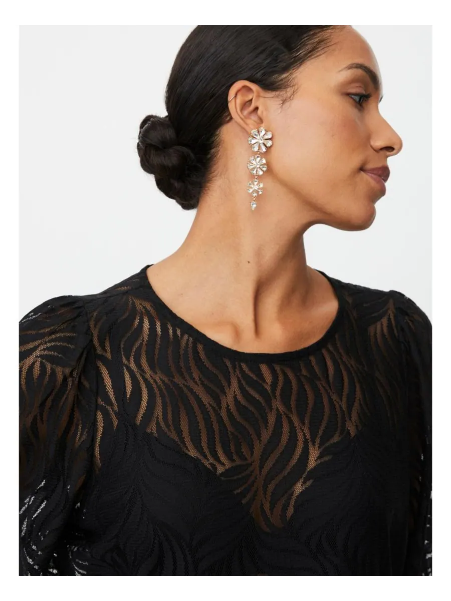 Женский кружевной топ Masai Copenhagen — изображение 2 из 8, черный