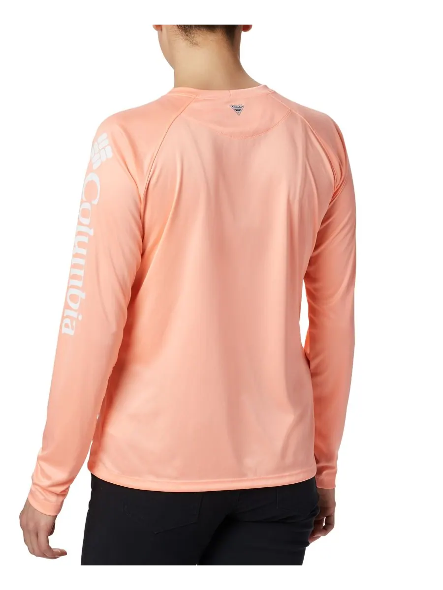 Женская футболка PFG Tidal Tee II Omni-Shade Columbia — изображение 5 из 5, темно-синий
