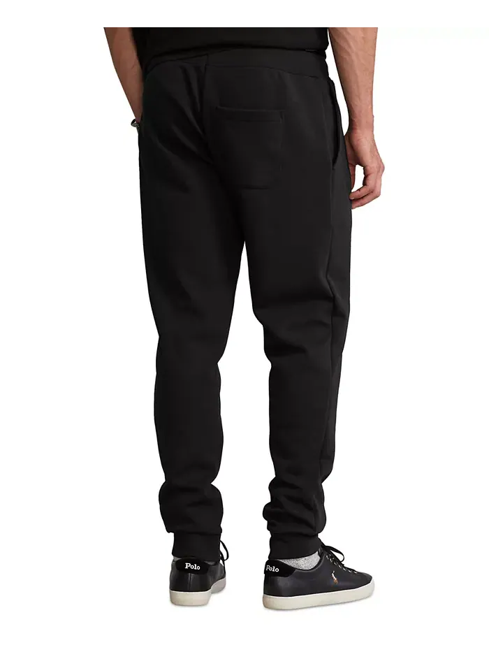 Мужские утепленные спортивные брюки Big & Tall Double-Knit Jogger Pants Polo Ralph Lauren — изображение 2 из 4, черный