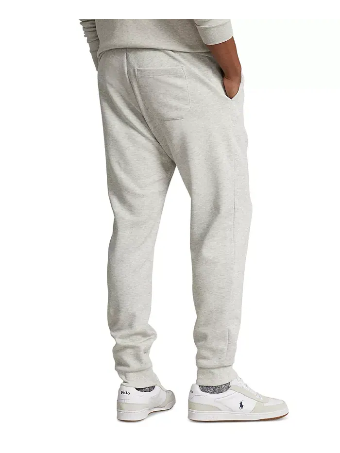 Мужские утепленные спортивные брюки Big & Tall Double-Knit Jogger Pants Polo Ralph Lauren — изображение 2 из 4, серый
