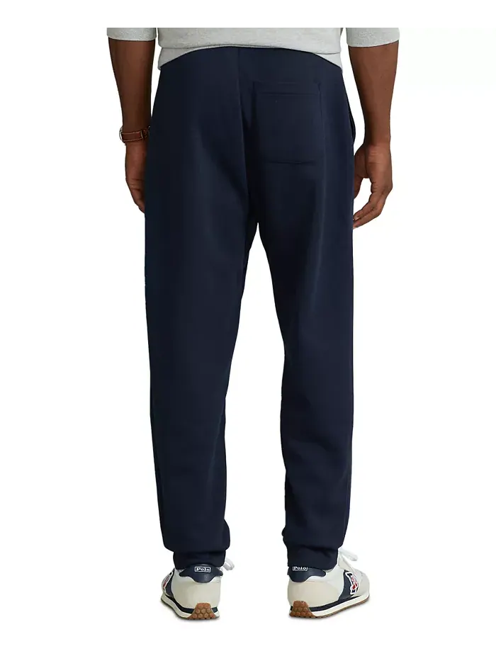 Мужские утепленные спортивные брюки Big & Tall Double-Knit Jogger Pants Polo Ralph Lauren — изображение 2 из 4, темно-синий