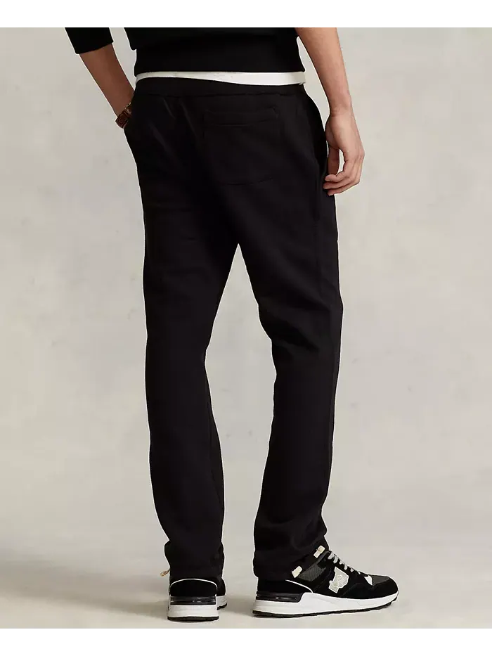 Мужские флисовые спортивные брюки Signature Fleece Sweatpant Polo Ralph Lauren — изображение 2 из 5, черный