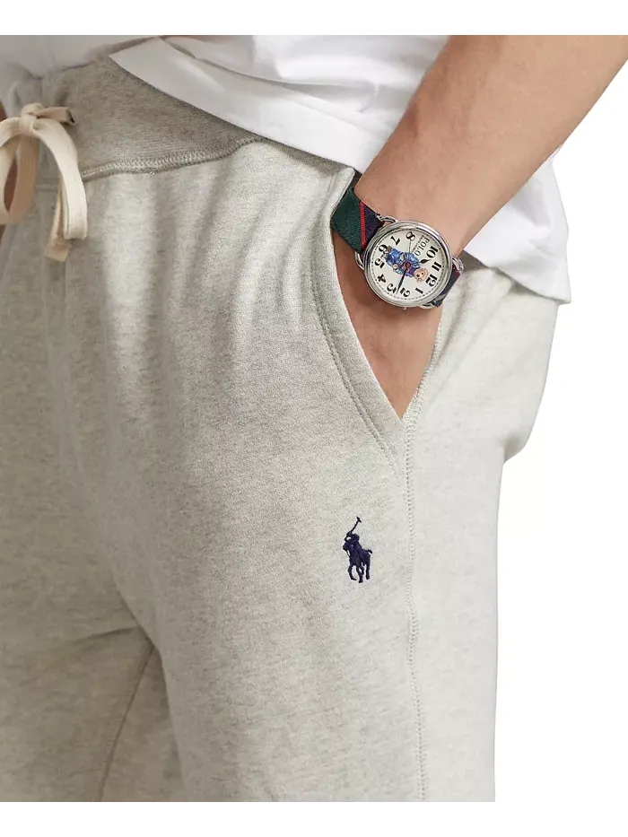 Мужские флисовые спортивные брюки Signature Fleece Sweatpant Polo Ralph Lauren — изображение 3 из 5, стриженый