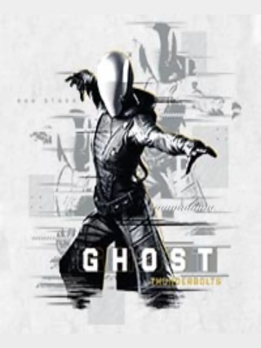 Мужская футболка с коротким рукавом Ghost Ava Starr Fifth Sun — изображение 3 из 3, белый
