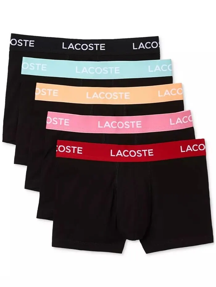 Плавки Lacoste, мужские, классический крой — изображение 1 из 10, черный