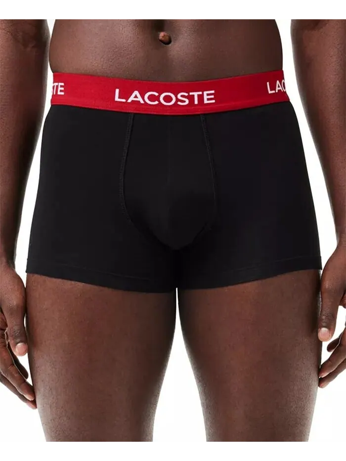 Плавки Lacoste, мужские, классический крой — изображение 2 из 10, черный