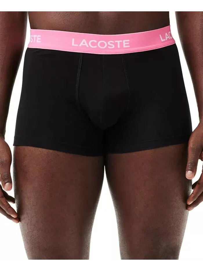 Плавки Lacoste, мужские, классический крой — изображение 3 из 10, черный