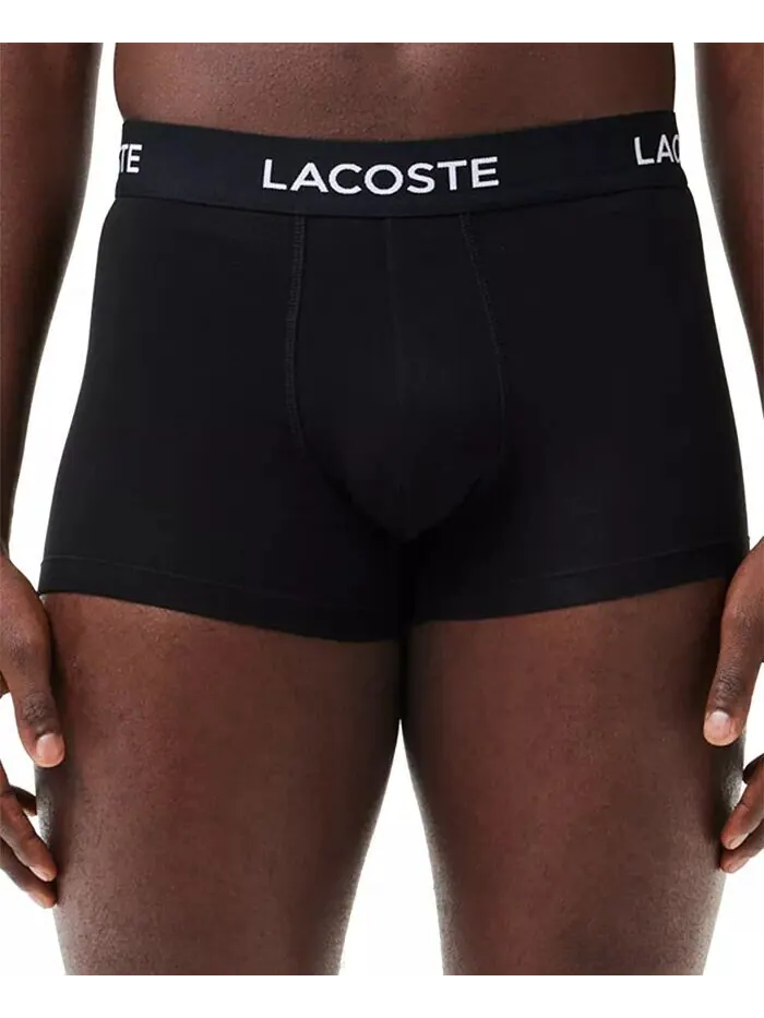 Плавки Lacoste, мужские, классический крой — изображение 6 из 10, черный