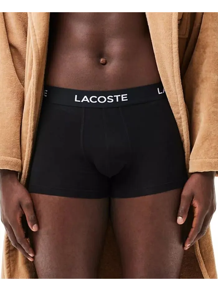 Плавки Lacoste, мужские, классический крой — изображение 7 из 10, черный