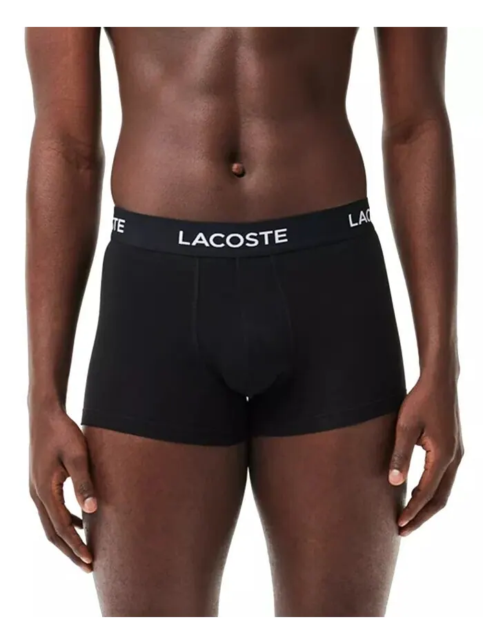 Плавки Lacoste, мужские, классический крой — изображение 8 из 10, черный