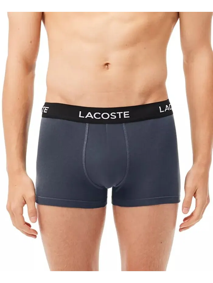 Комплект боксеров Lacoste Regular-Fit Stretch, мужские — изображение 5 из 8, серый