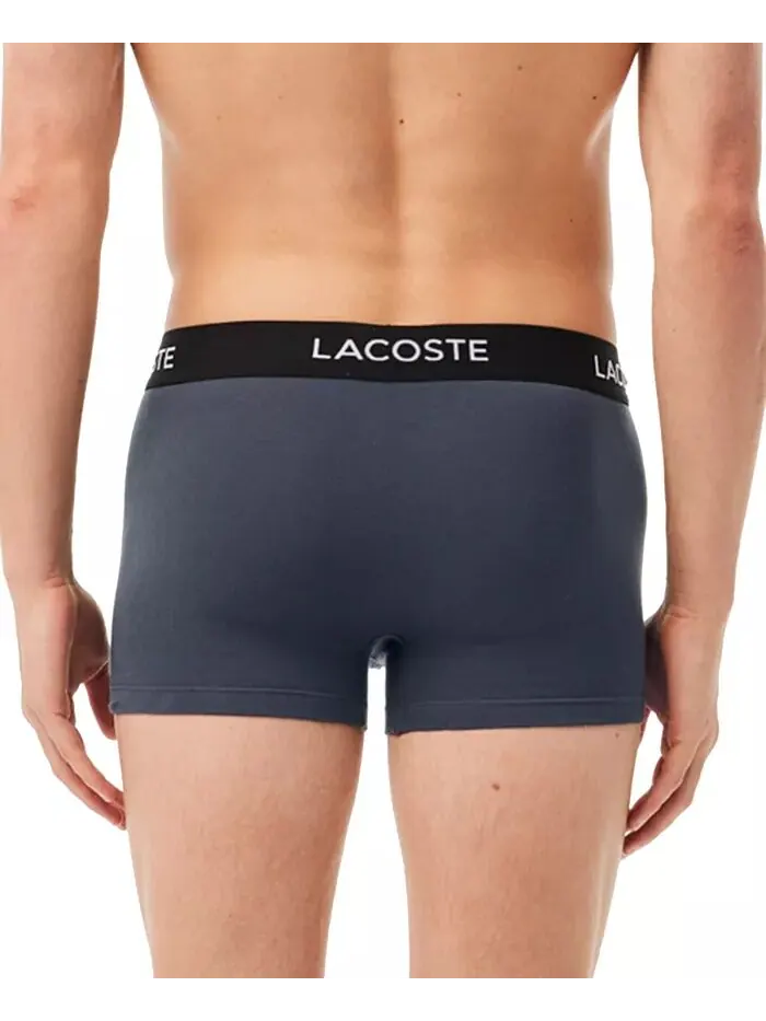 Комплект боксеров Lacoste Regular-Fit Stretch, мужские — изображение 6 из 8, серый