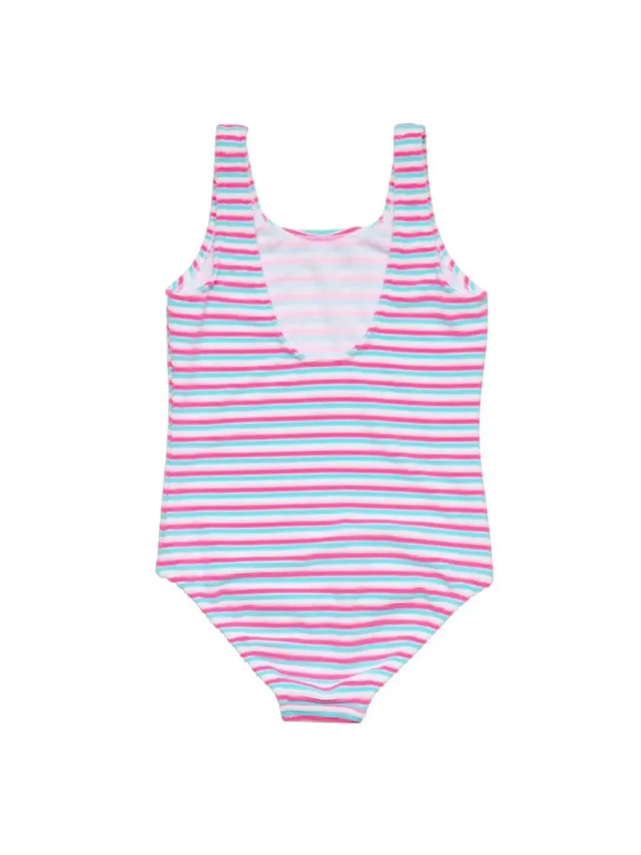 Купальник Big Girls Sorbet Stripe Teen Scoop Snapper Rock — изображение 2 из 4, розовый
