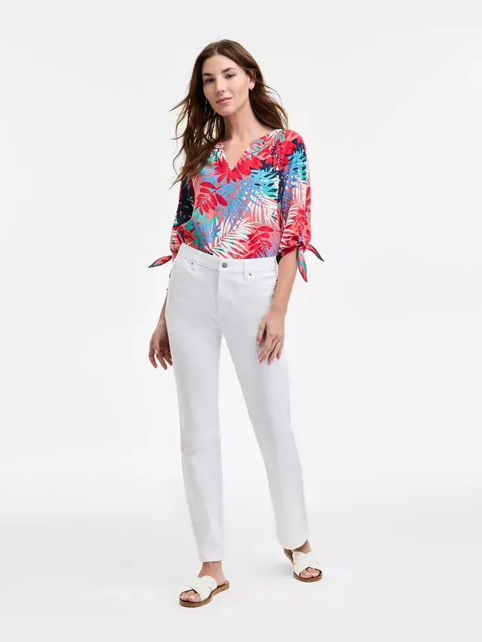 Женские джинсы Lexington Mid Rise Straight Leg Jones New York