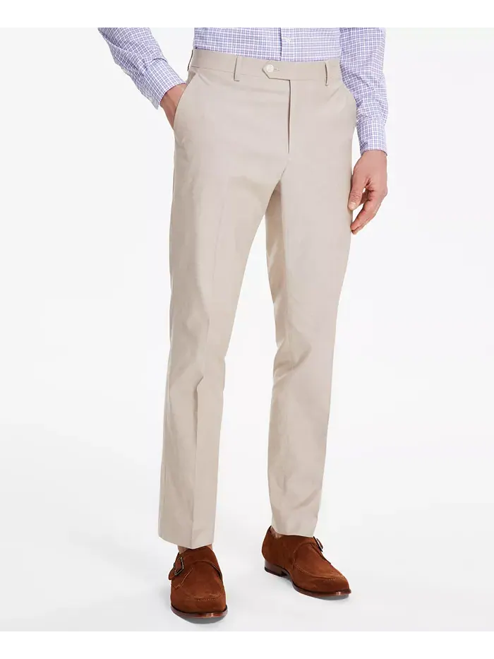 Мужские брюки Modern-Fit TH Flex Stretch Chambray для костюма Tommy Hilfiger