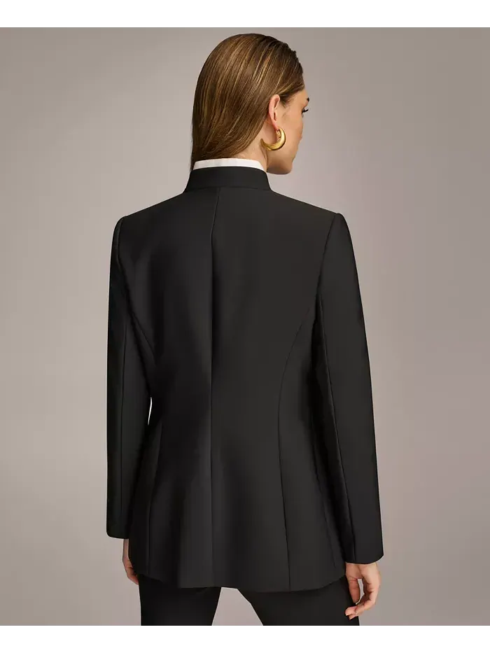 Женский жакет с пуговицами на рукавах, Regular & Petite Donna Karan New York — изображение 9 из 9, бежевый