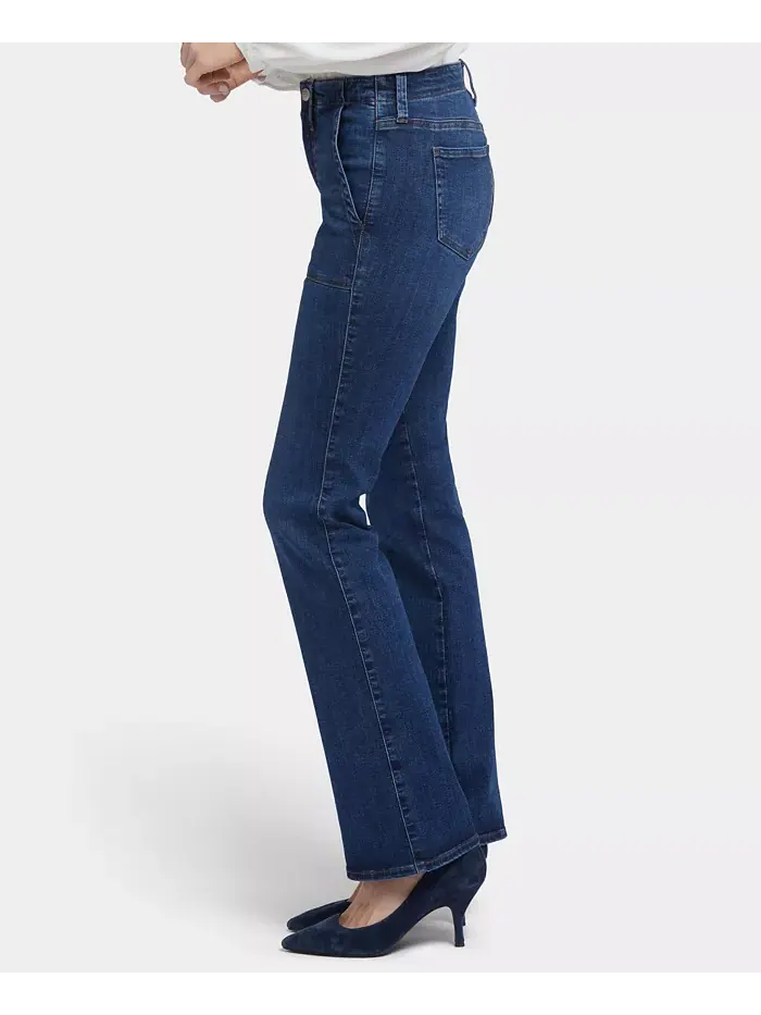 Женские джинсы Barbara Bootcut Utility NYDJ — изображение 3 из 7, золотистый