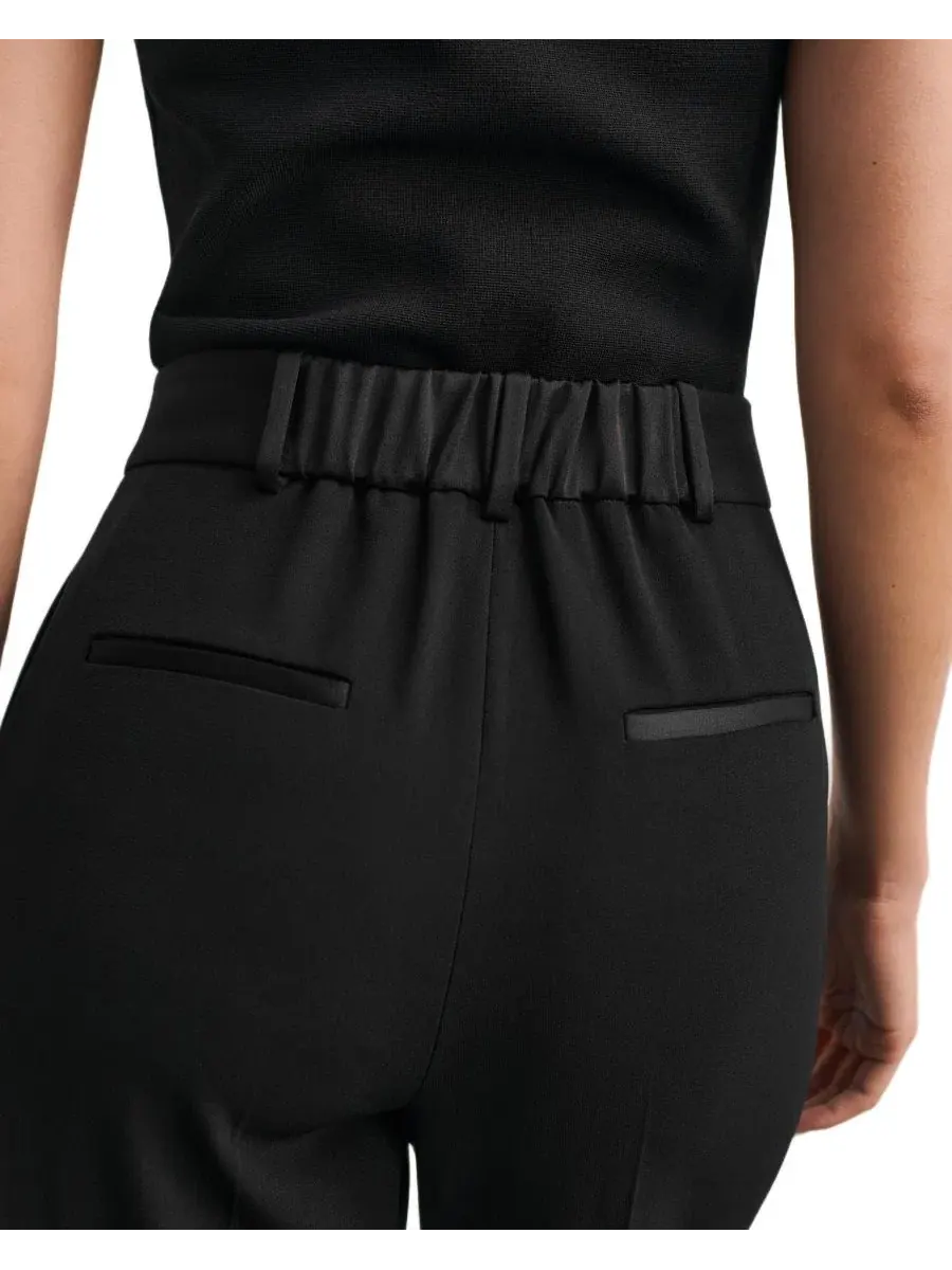 Женские узкие брюки Tavira Clever Crepe The Fold — изображение 2 из 7, черный