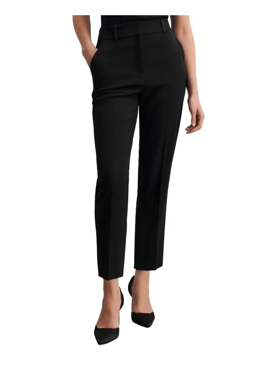 Женские узкие брюки Tavira Clever Crepe The Fold — изображение 7 из 7, черный