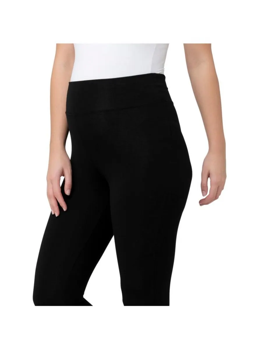 Органические леггинсы для беременных Essential 3/4 Ripe Maternity — изображение 4 из 5, черный