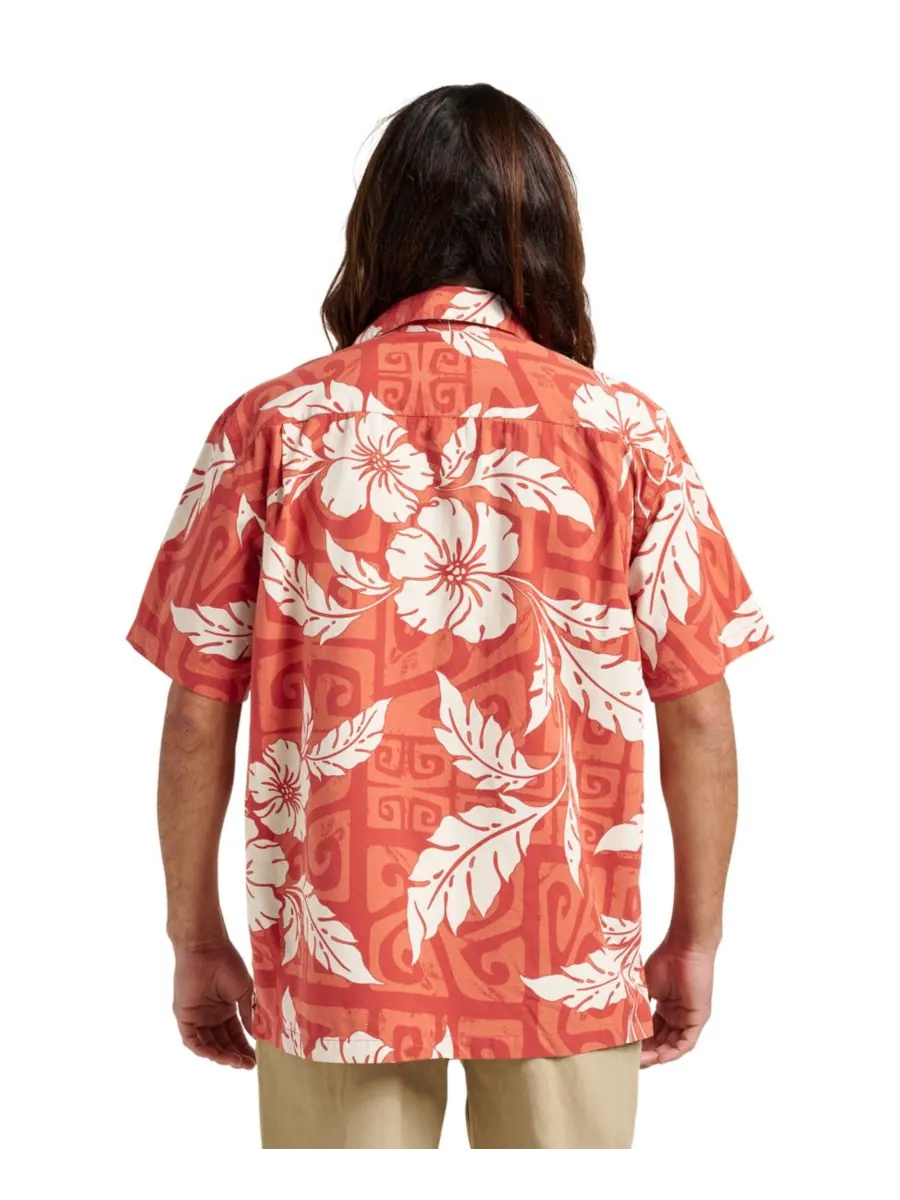 Мужская рубашка Quiksilver Comfort Fit Quiksilver Waterman, Hot Sauce — изображение 2 из 7
