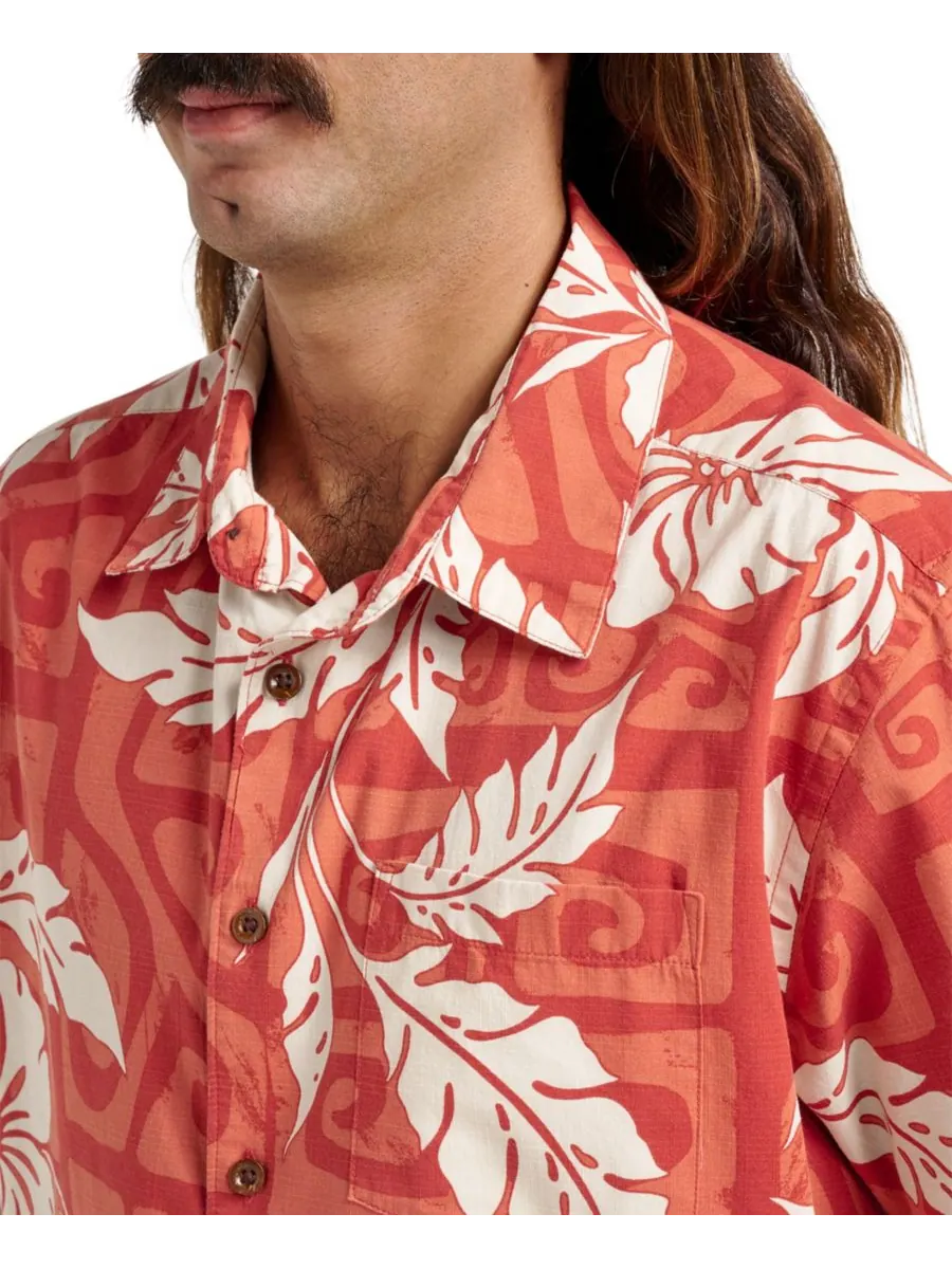 Мужская рубашка Quiksilver Comfort Fit Quiksilver Waterman, Hot Sauce — изображение 4 из 7