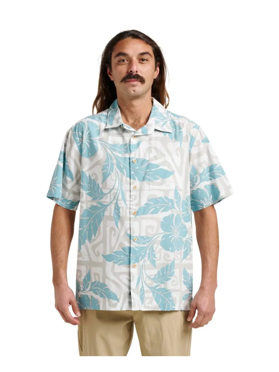 Мужская рубашка Quiksilver Comfort Fit Quiksilver Waterman — изображение 1 из 7, белый