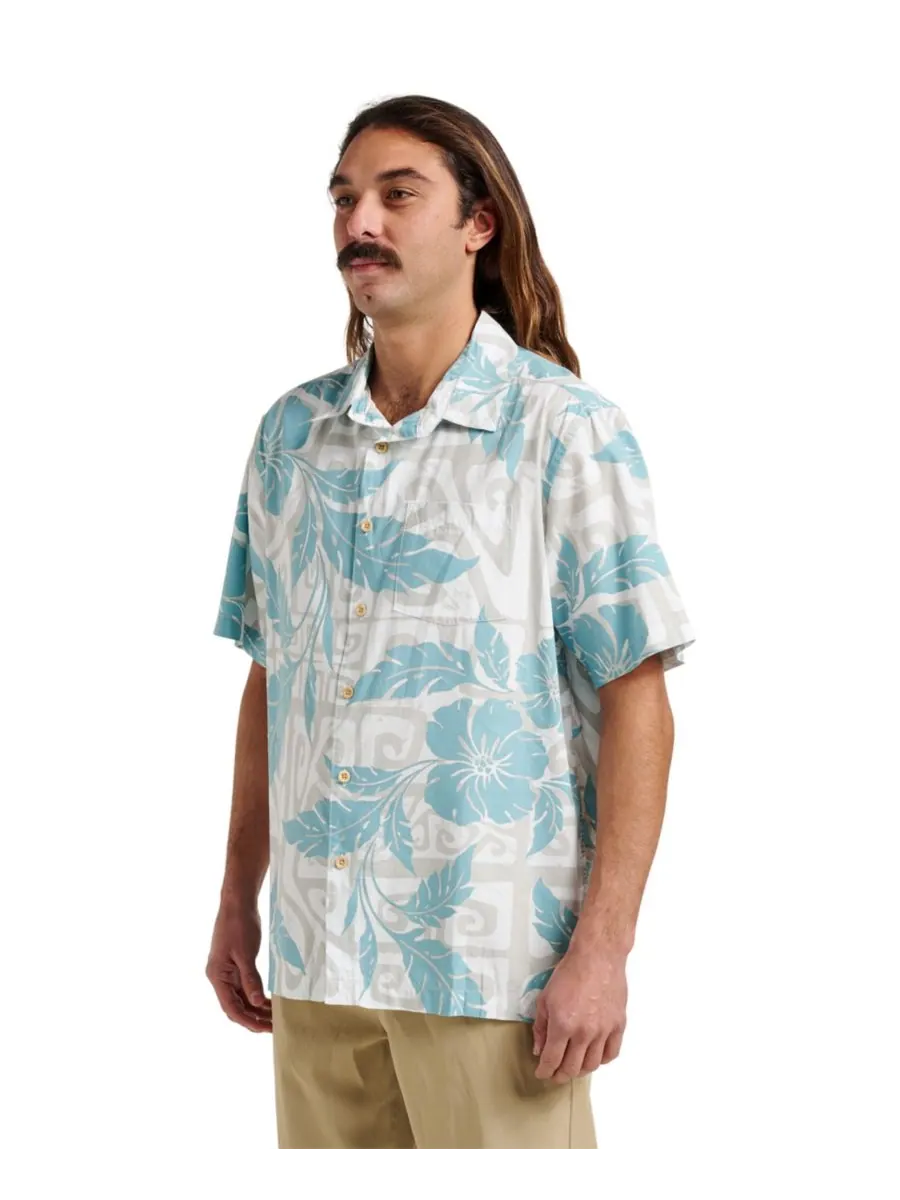 Мужская рубашка Quiksilver Comfort Fit Quiksilver Waterman — изображение 3 из 7, белый
