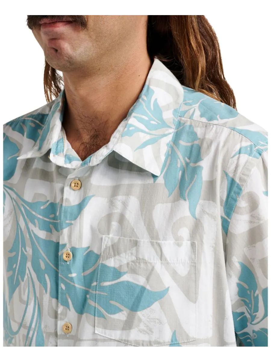 Мужская рубашка Quiksilver Comfort Fit Quiksilver Waterman — изображение 4 из 7, белый