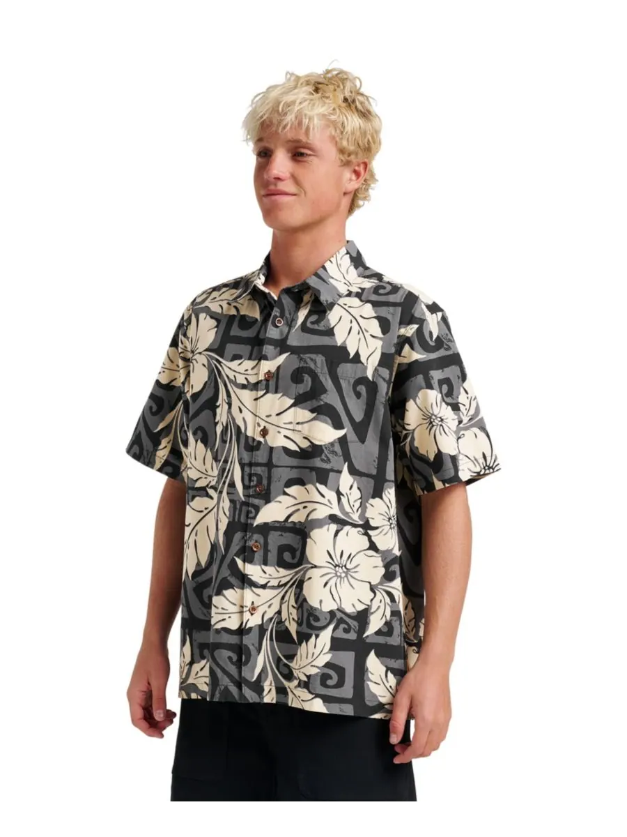 Мужская рубашка Quiksilver Comfort Fit Quiksilver Waterman — изображение 6 из 7, белый