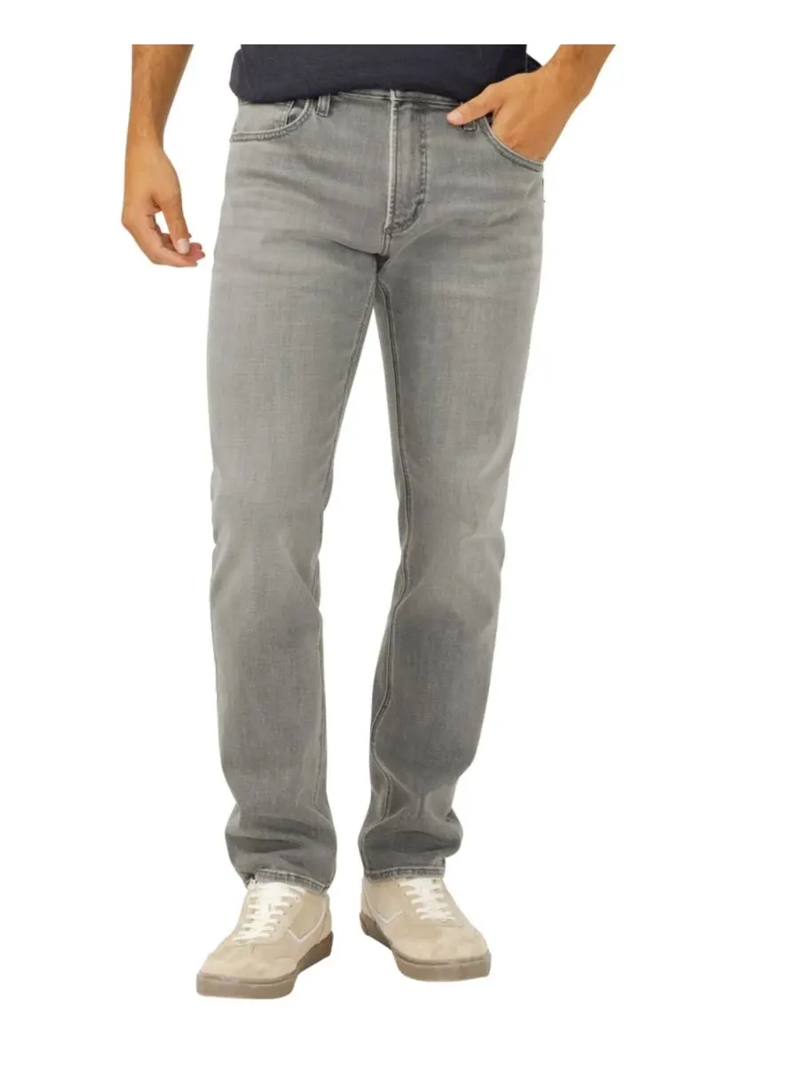 Джинсы slim fit Konrad Slim Fit Slim Leg Silver Jeans Co. — изображение 1 из 4, серый