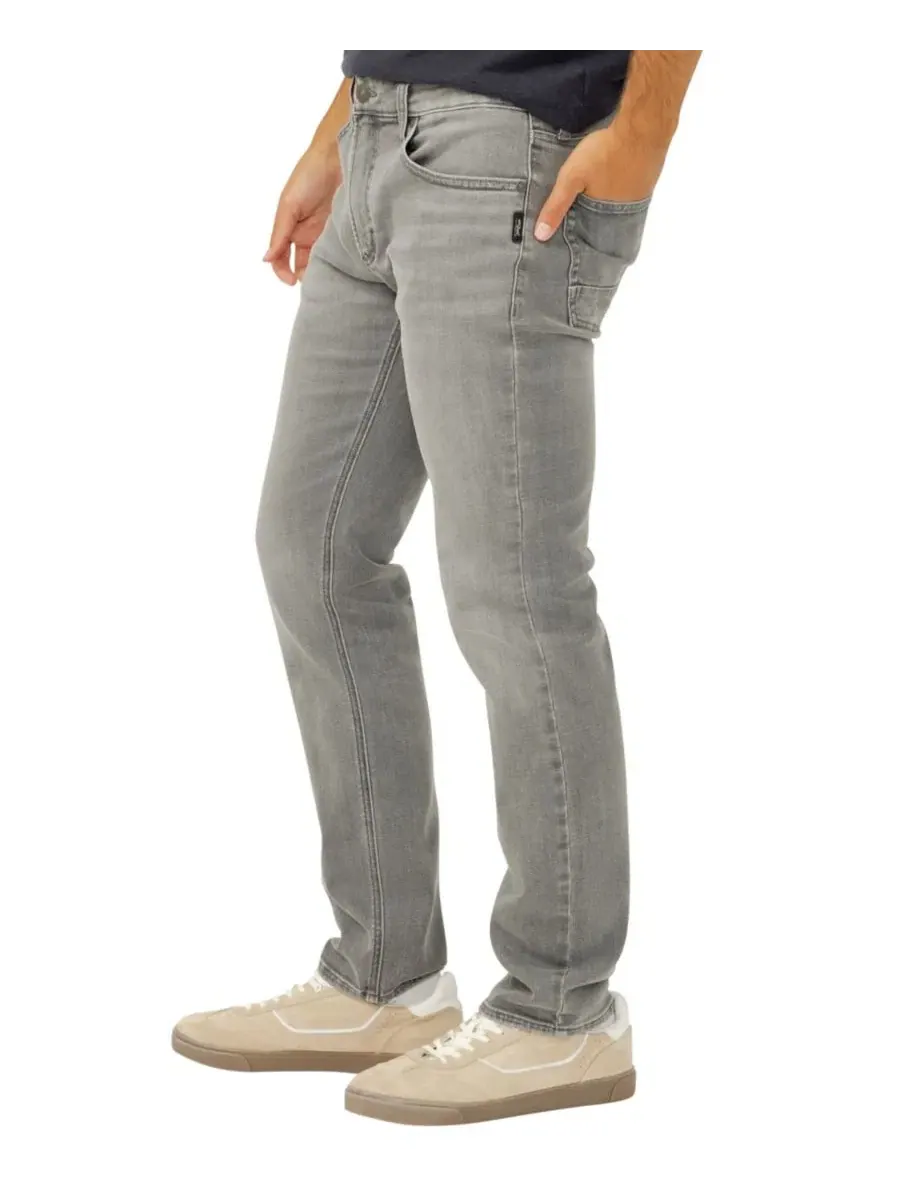 Джинсы slim fit Konrad Slim Fit Slim Leg Silver Jeans Co. — изображение 2 из 4, серый