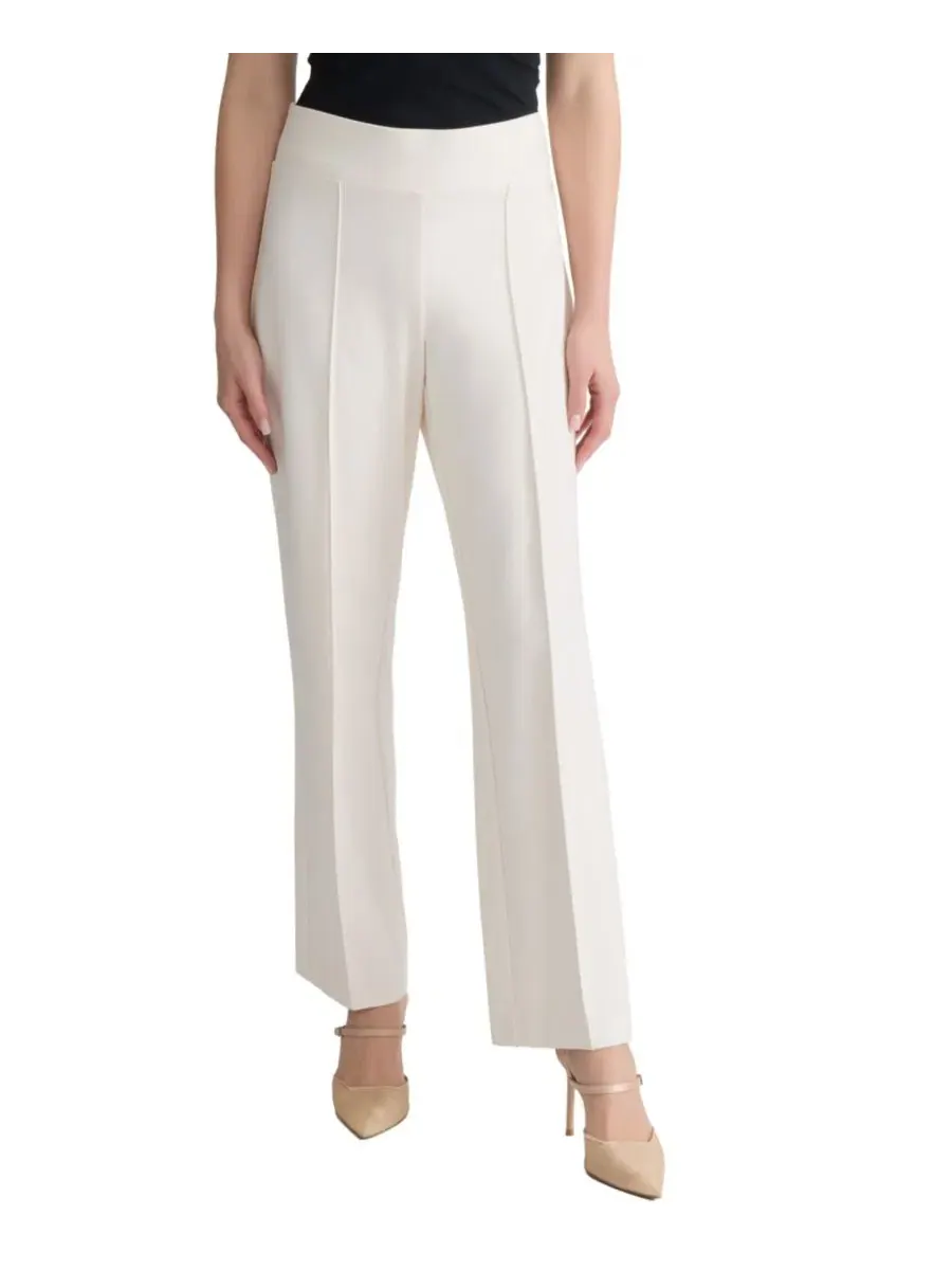 Брюки прямые с защипами спереди, модель Pull-On Pintuck Jones New York