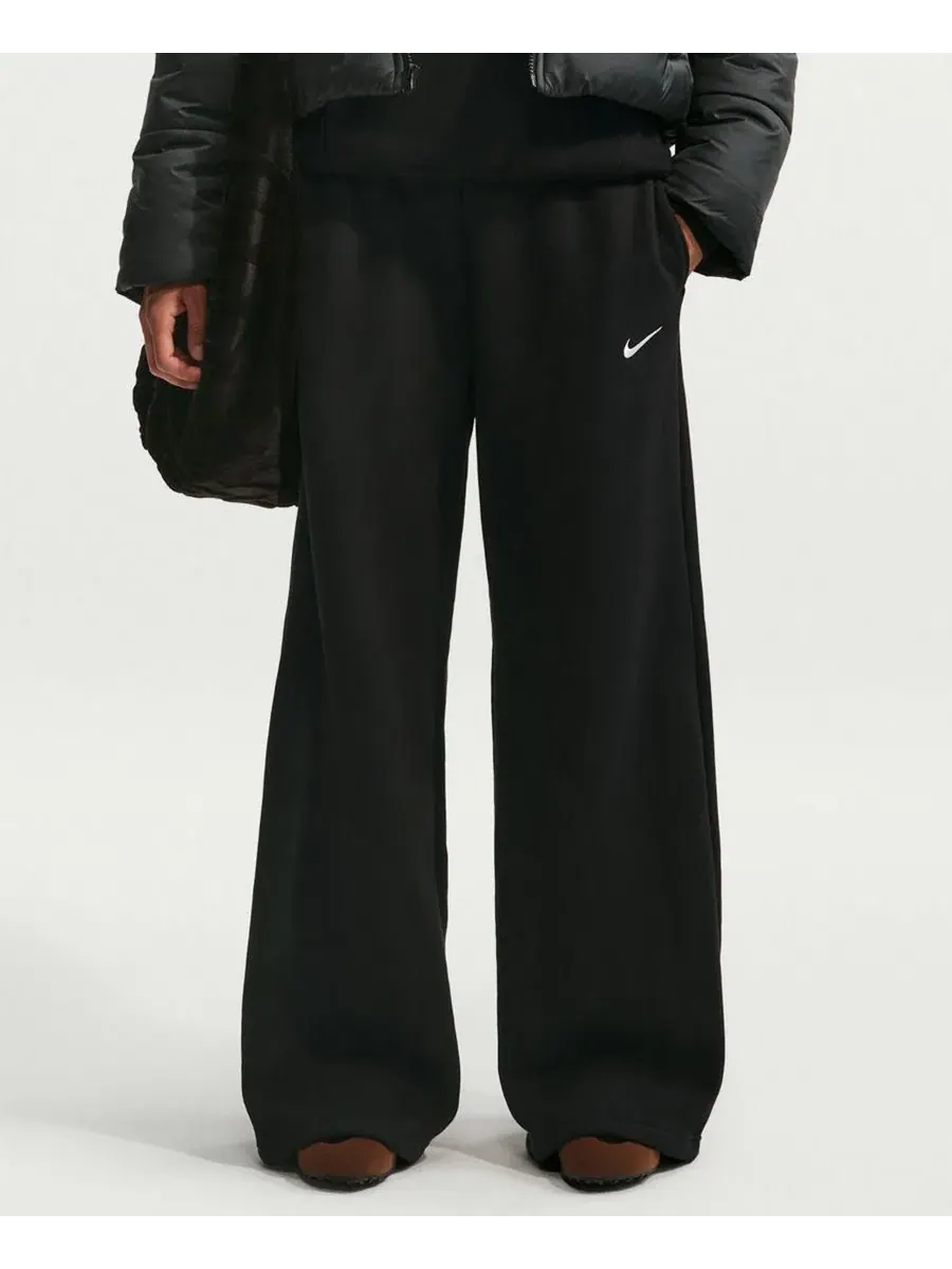 Женские спортивные брюки Nike Studio Fleece — изображение 1 из 5, черный