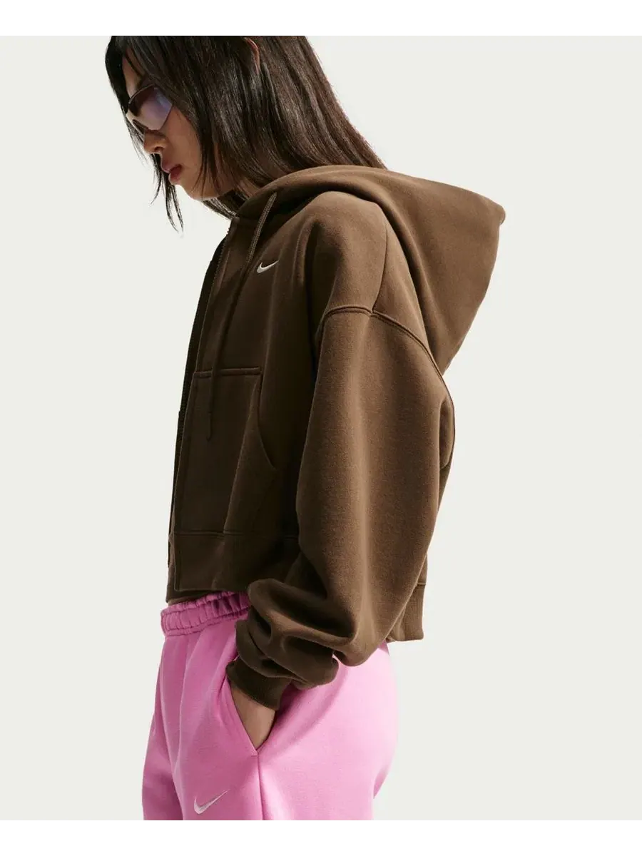 Женские спортивные брюки Nike Studio Fleece — изображение 3 из 7, розовый