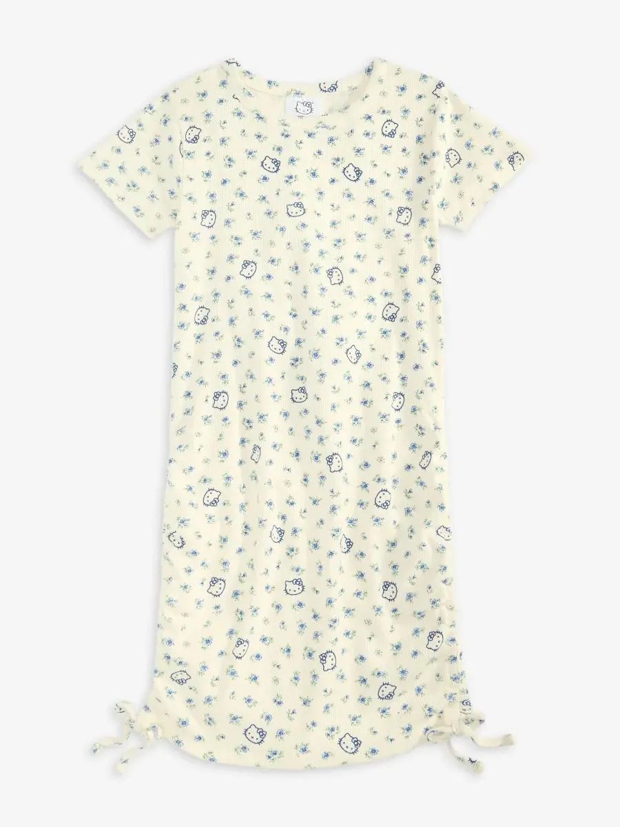 Платье Hello Kitty с боковой затяжкой для девочек 4-16 лет Grayson Threads Kids, The Label
