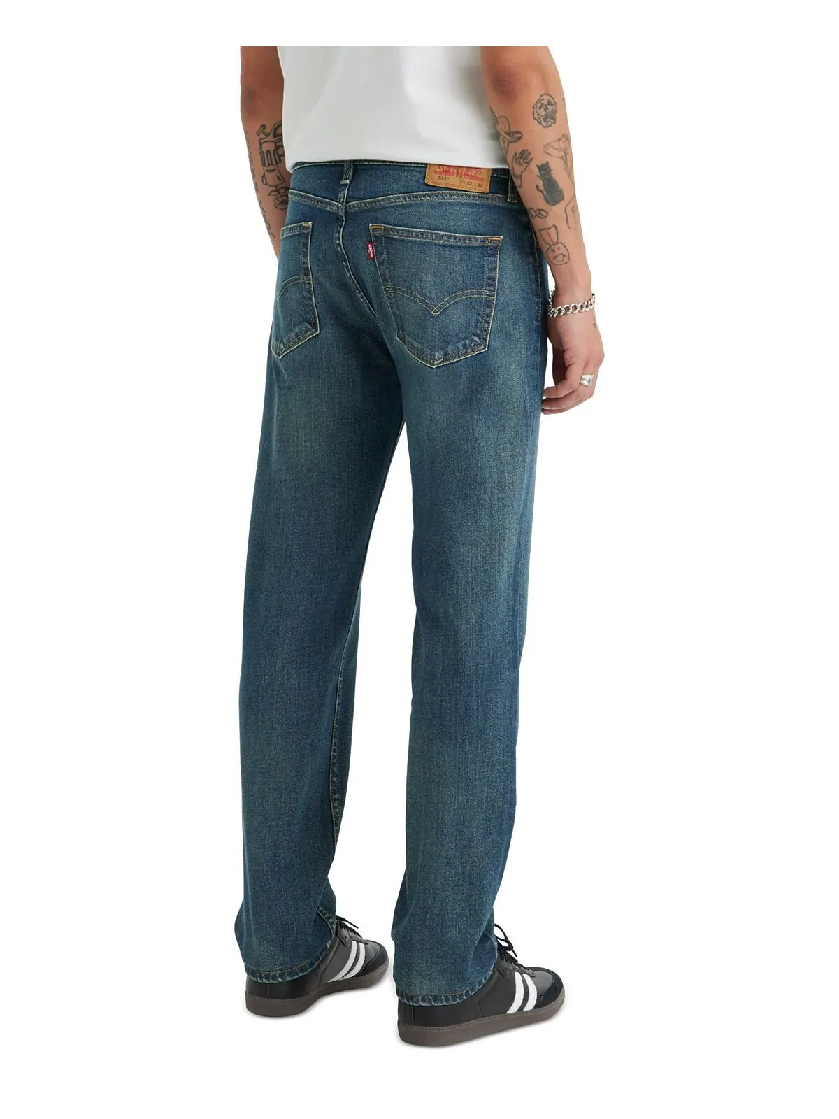 Мужские джинсы прямого кроя 514 Eco Performance Levi's — изображение 3 из 4
