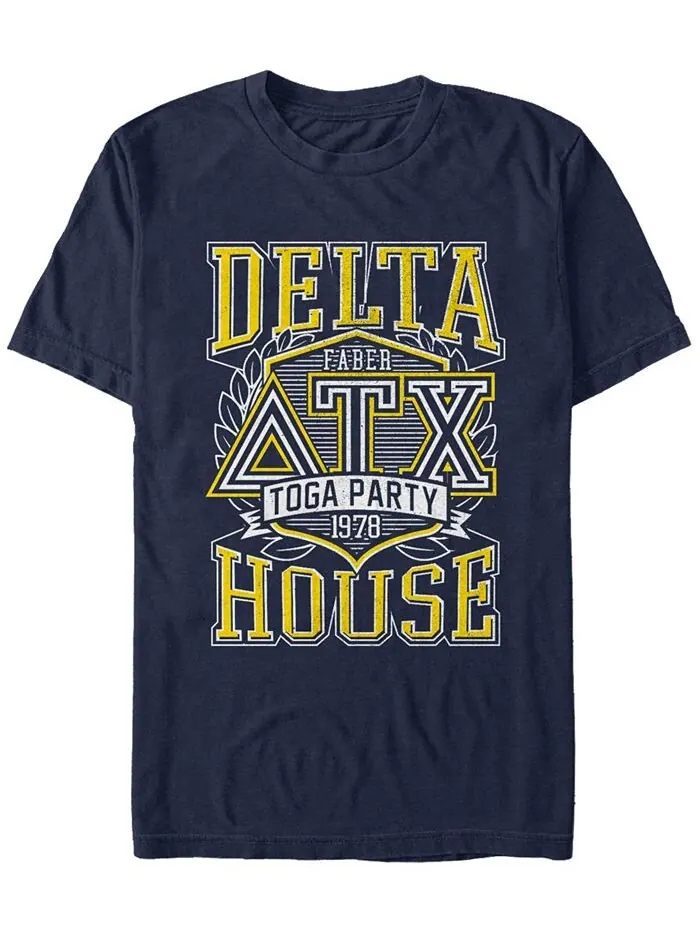 Мужская футболка с короткими рукавами Animal House National Lampoon's Delta Togo Party Fifth Sun — изображение 1 из 1