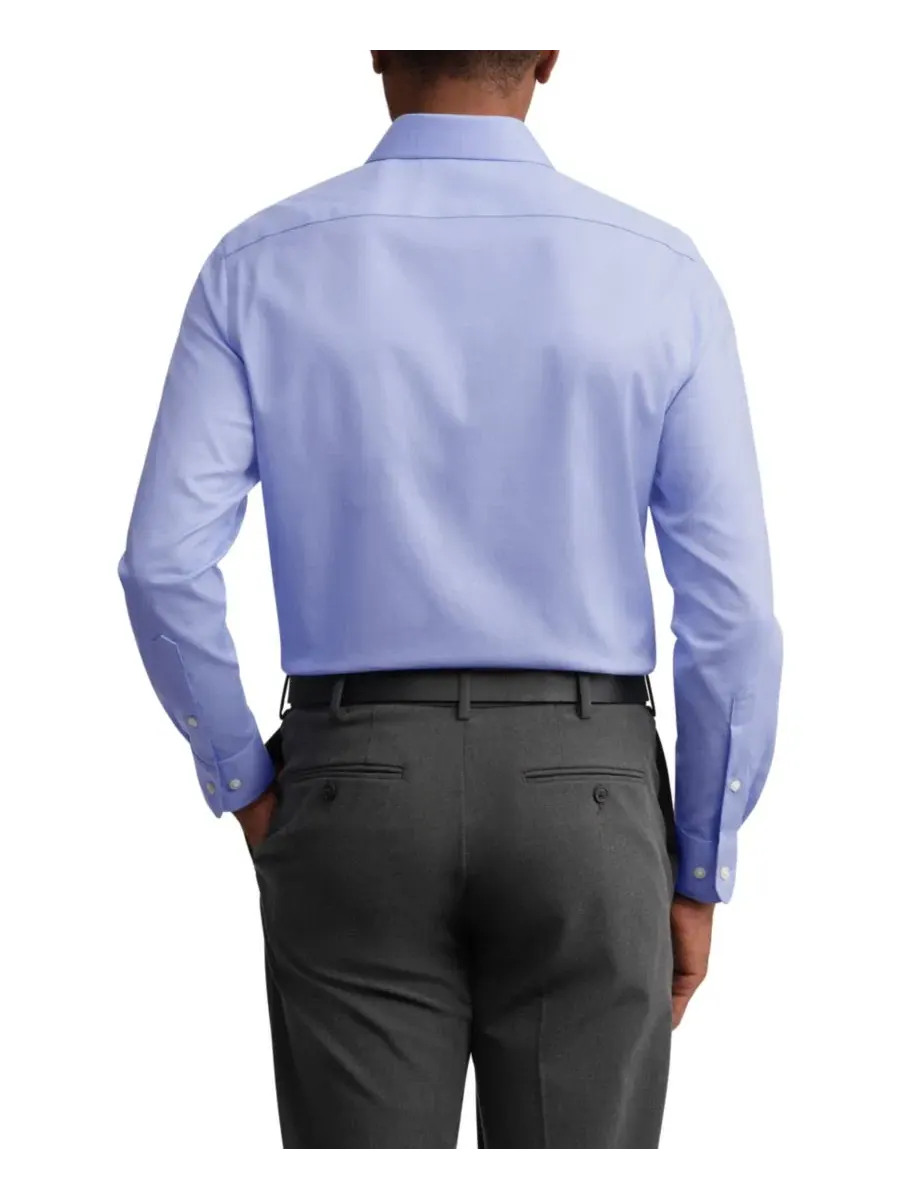 Мужская рубашка TH Flex Twill Slim-Fit Tommy Hilfiger — изображение 2 из 3, синий